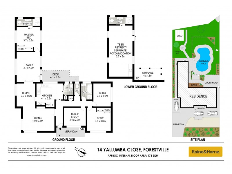 14 Yallumba Close, Forestville NSW 2087 Floorplan