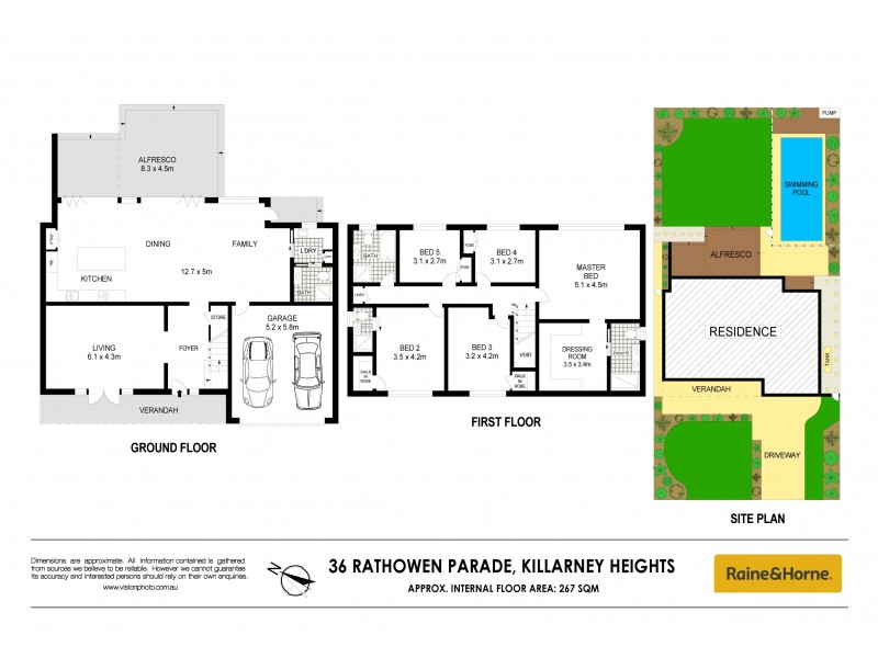 36 Rathowen Parade, Killarney Heights NSW 2087 Floorplan