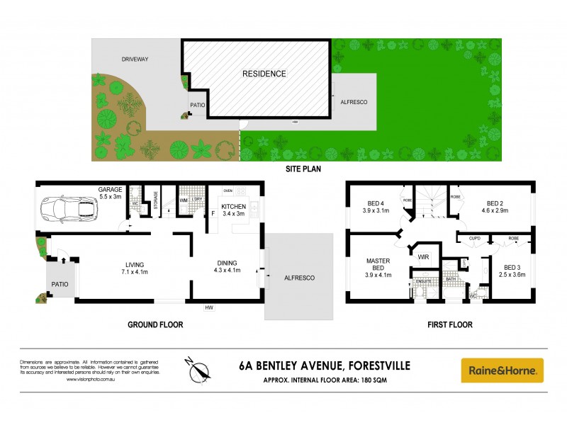 6a Bentley Avenue, Forestville NSW 2087 Floorplan