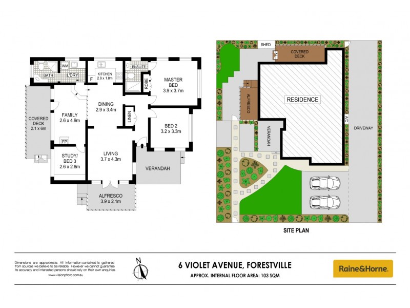 6 Violet Avenue, Forestville NSW 2087 Floorplan