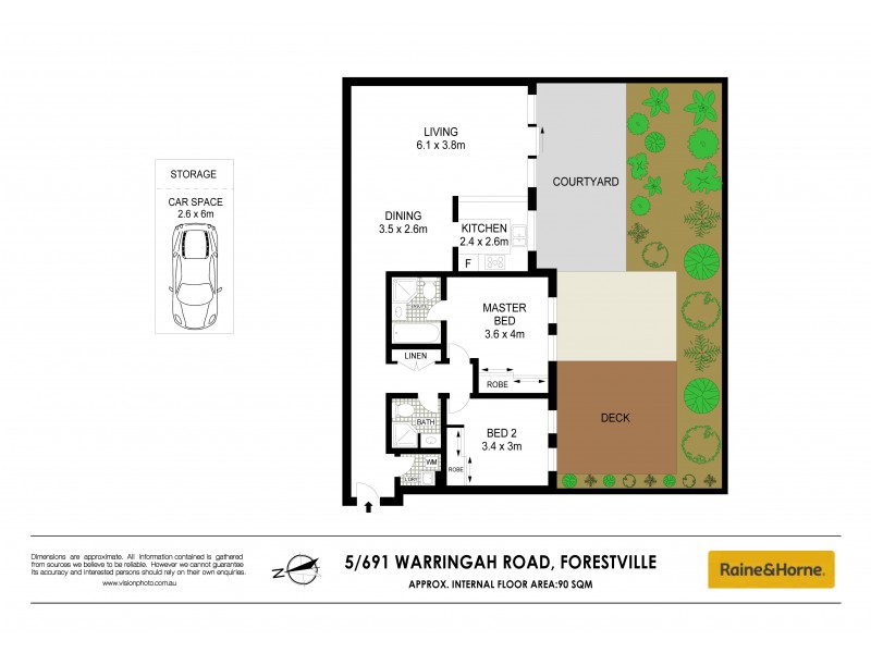 5/691-695 Warringah Road, Forestville NSW 2087 Floorplan