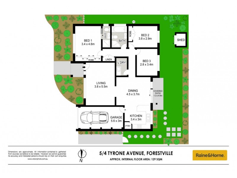 5/4 Tyrone Avenue, Forestville NSW 2087 Floorplan