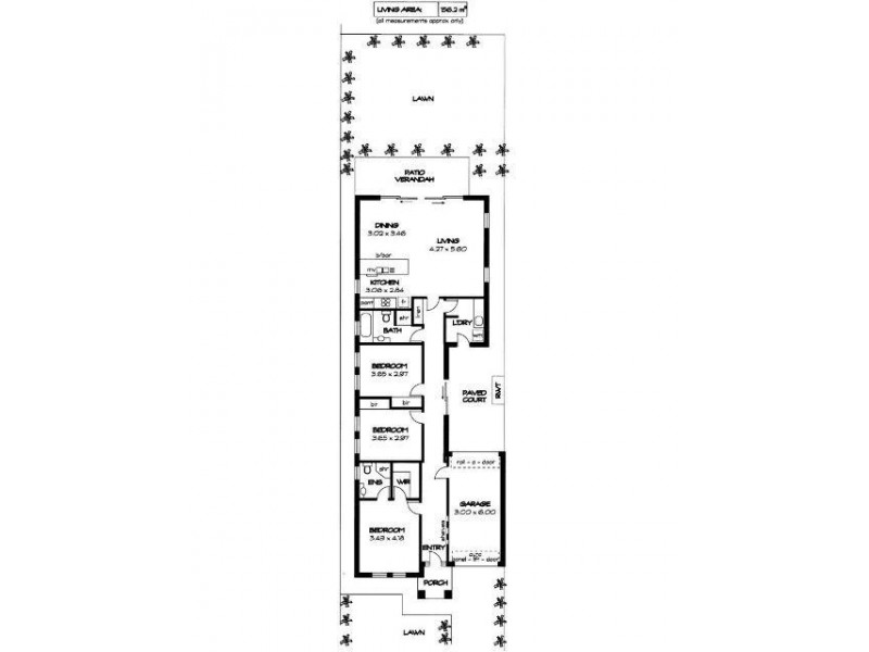 11B Reid Avenue, Hectorville SA 5073 Floorplan