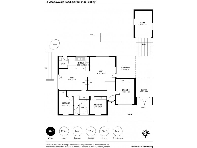 8 Meadowvale Road, Coromandel Valley SA 5051 Floorplan