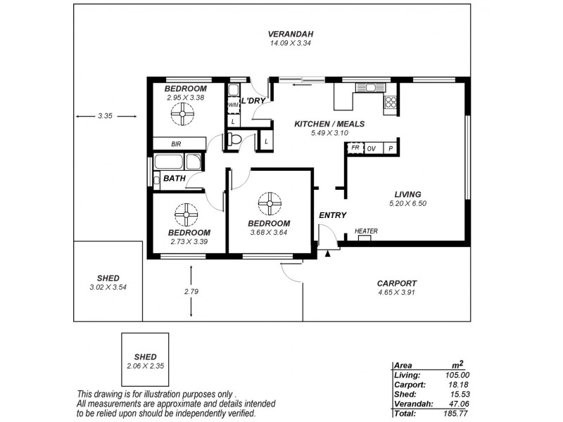 20 Jade Crescent, Happy Valley SA 5159 Floorplan