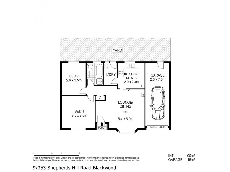 9/353 Shepherds Hill Road, Blackwood SA 5051 Floorplan