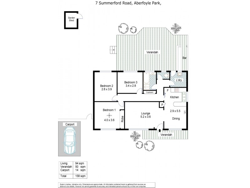 7 Summerford Road, Aberfoyle Park SA 5159 Floorplan