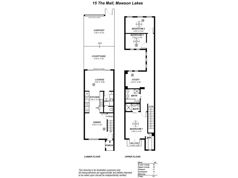 15 The Mall, Mawson Lakes SA 5095 Floorplan