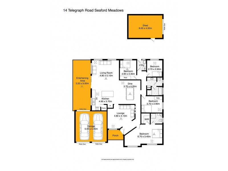 14 TELEGRAPH ROAD, Seaford Meadows SA 5169 Floorplan
