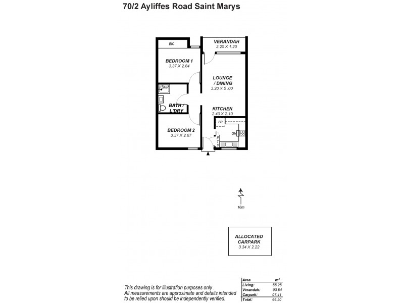 70/2 Ayliffes Rd, St Marys SA 5042 Floorplan