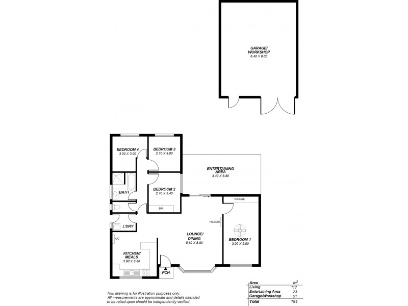 12 Kurandah Street, O’sullivan Beach SA 5166 Floorplan