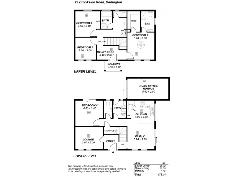 29 Brookside Road, Darlington SA 5047 Floorplan