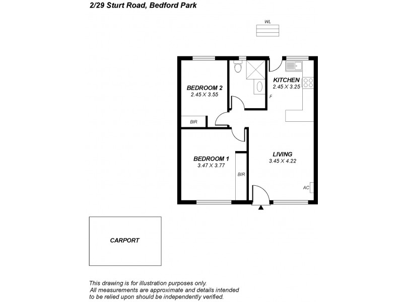 2,29 Sturt Road, Bedford Park SA 5042 Floorplan