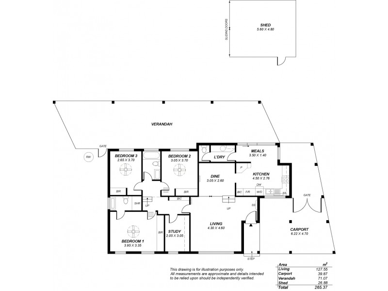 9 Margaret Avenue, Glenalta SA 5052 Floorplan