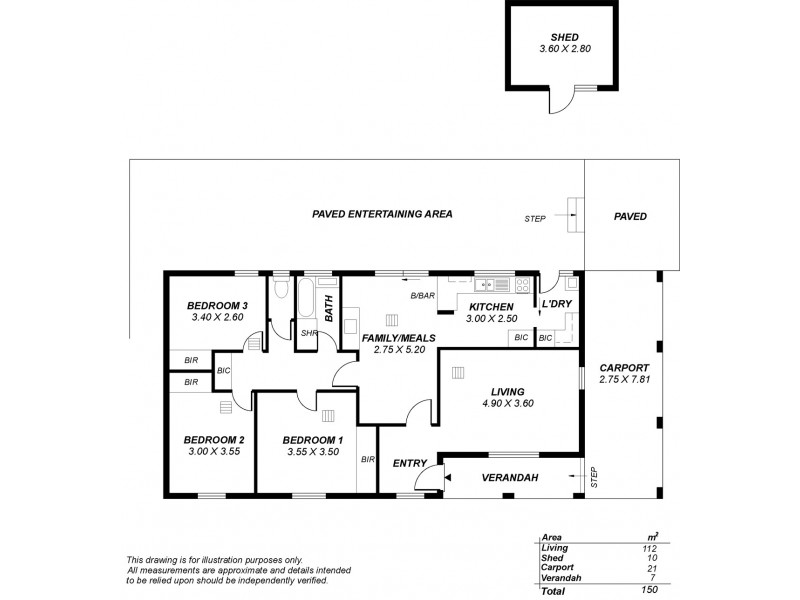 18 Elmgrove Street, Aberfoyle Park SA 5159 Floorplan
