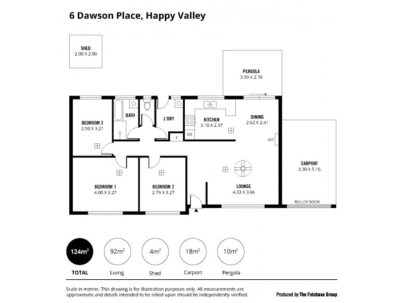 6 Dawson Place, Happy Valley SA 5159 Floorplan