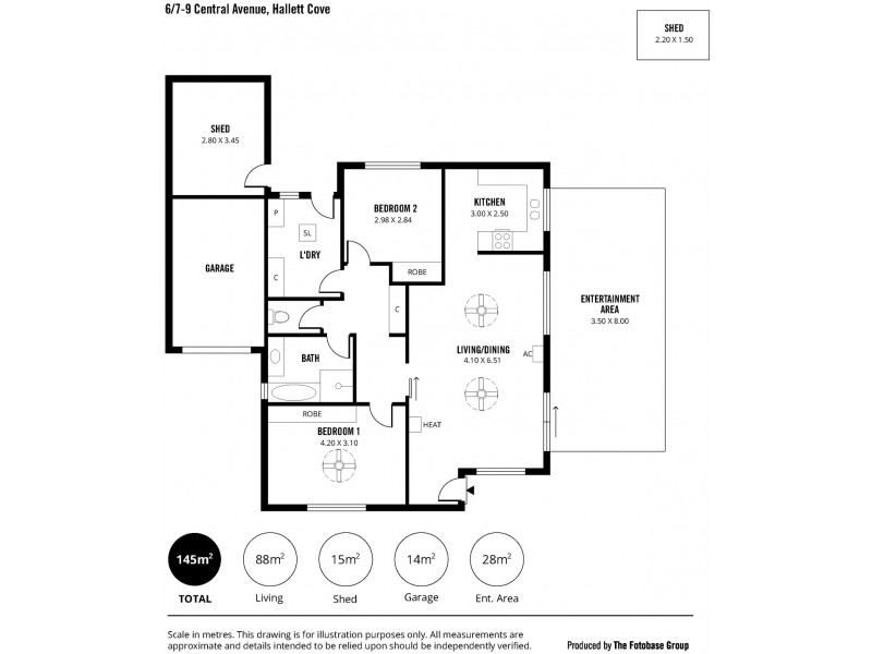 6/7-9 Central Avenue, Hallett Cove SA 5158 Floorplan