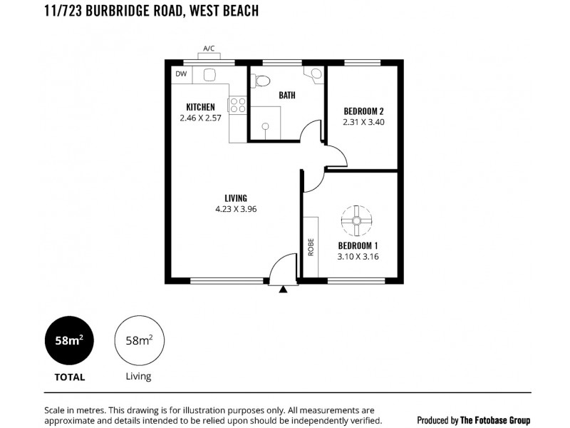 11/723 Burbridge Road, West Beach SA 5024 Floorplan