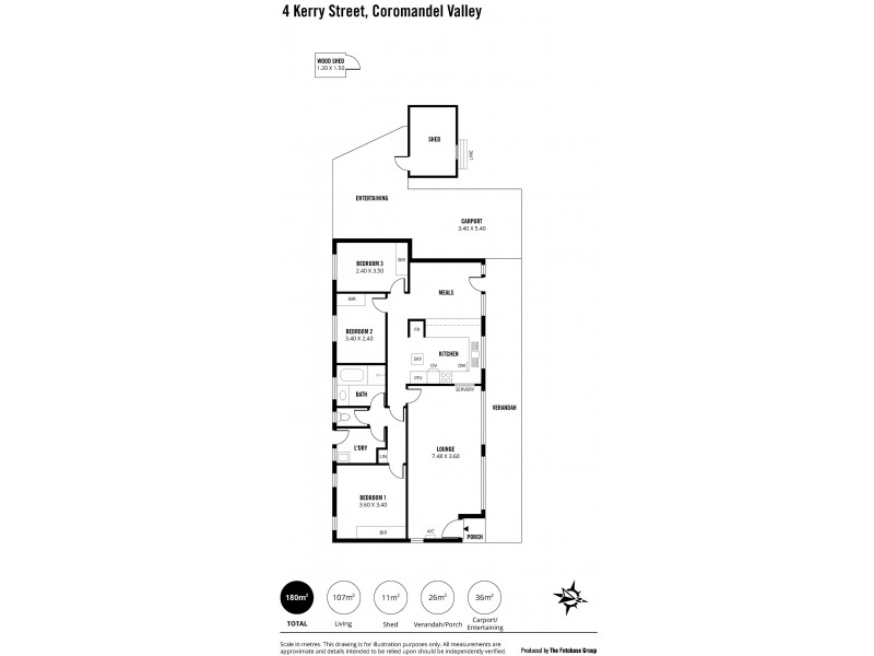 4 KERRY STREET, Coromandel Valley SA 5051 Floorplan