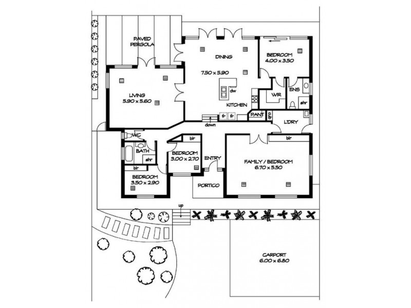 10 McNamara  Road, Coromandel Valley SA 5051 Floorplan