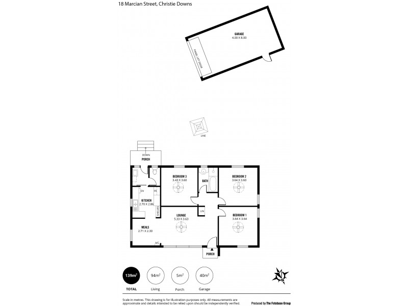 18 Marcian Street, Christie Downs SA 5164 Floorplan