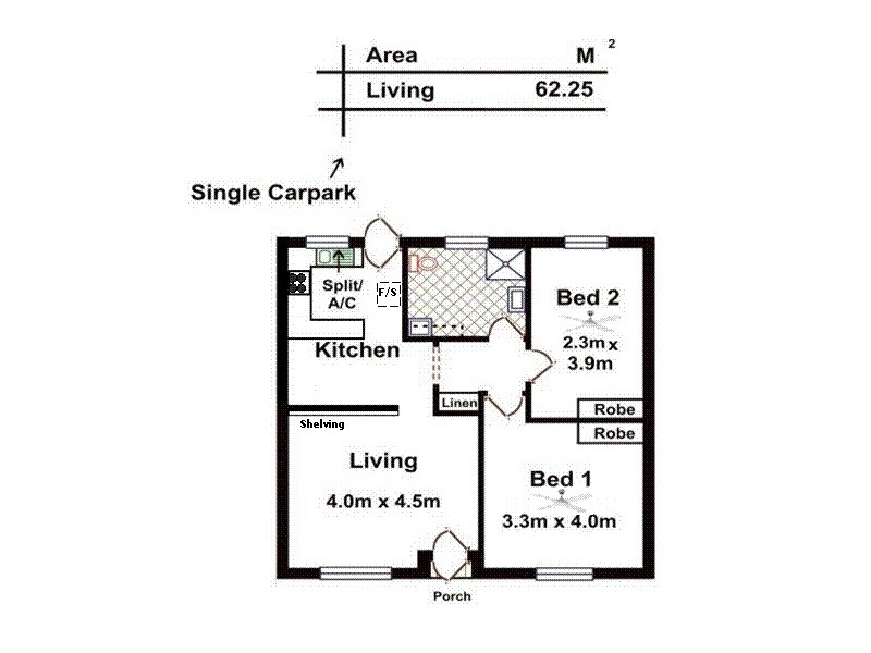 58 / 49 Leader Street, Goodwood SA 5034 Floorplan