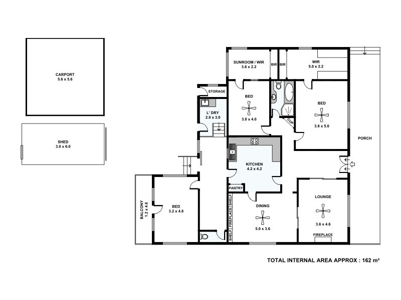 279 Main Road, Hawthorndene SA 5051 Floorplan