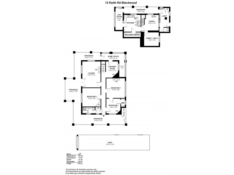 12 Keith Road, Blackwood SA 5051 Floorplan