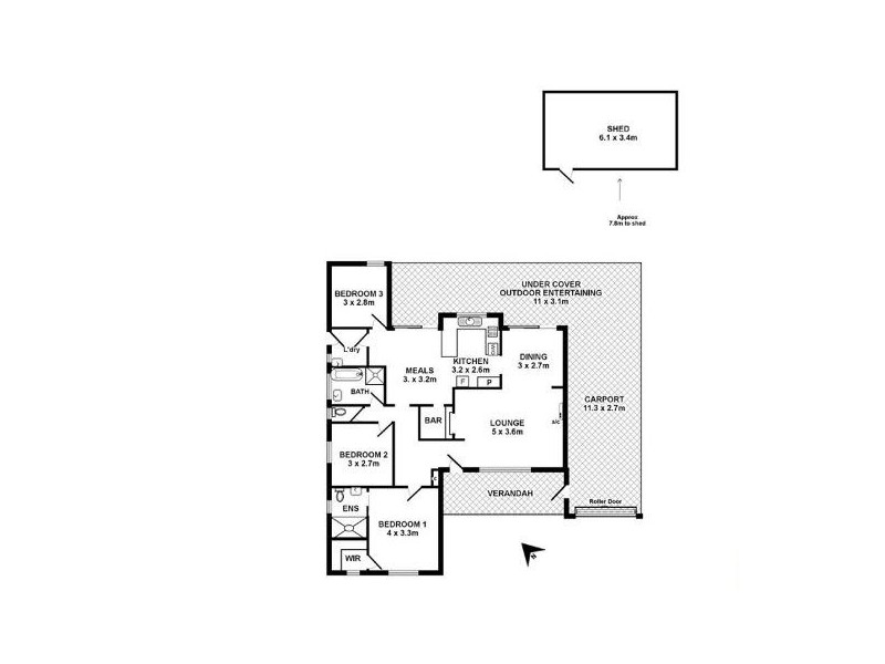 29 Serenade Crescent, Aberfoyle Park SA 5159 Floorplan