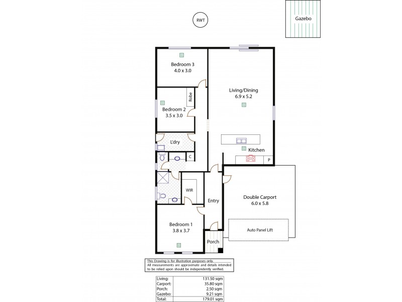 1A Waninga Drive, Holden Hill SA 5088 Floorplan