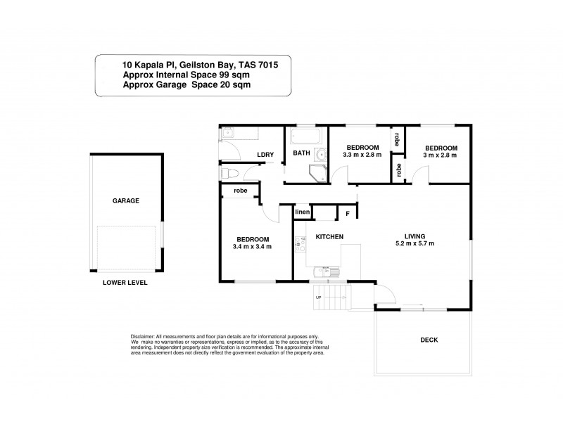 10 Kapala Place, Geilston Bay TAS 7015 Floorplan
