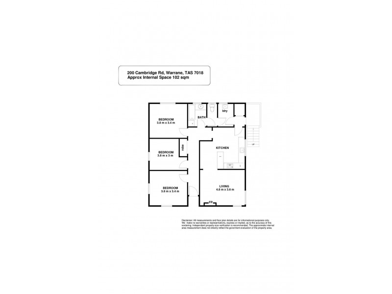 200 Cambridge Road, Warrane TAS 7018 Floorplan