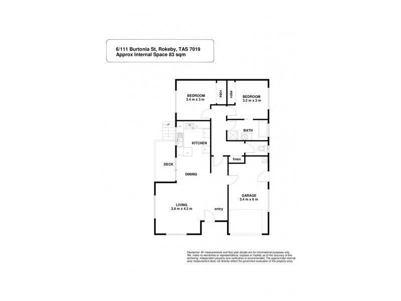 6/111 Burtonia Street, Rokeby TAS 7019 Floorplan