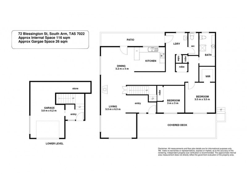 72 Blessington Street, South Arm TAS 7022 Floorplan