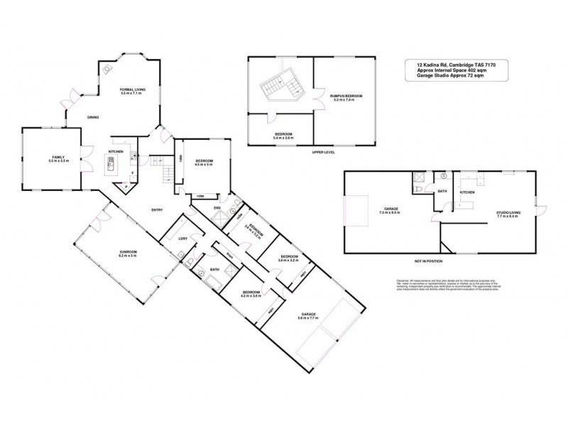 12 Kadina Road, Cambridge TAS 7170 Floorplan