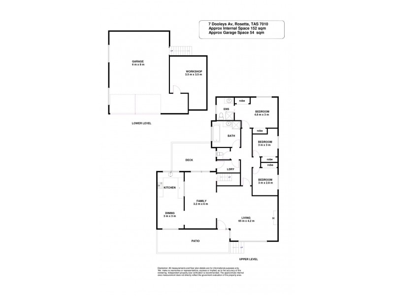 7 Dooleys Avenue, Rosetta TAS 7010 Floorplan
