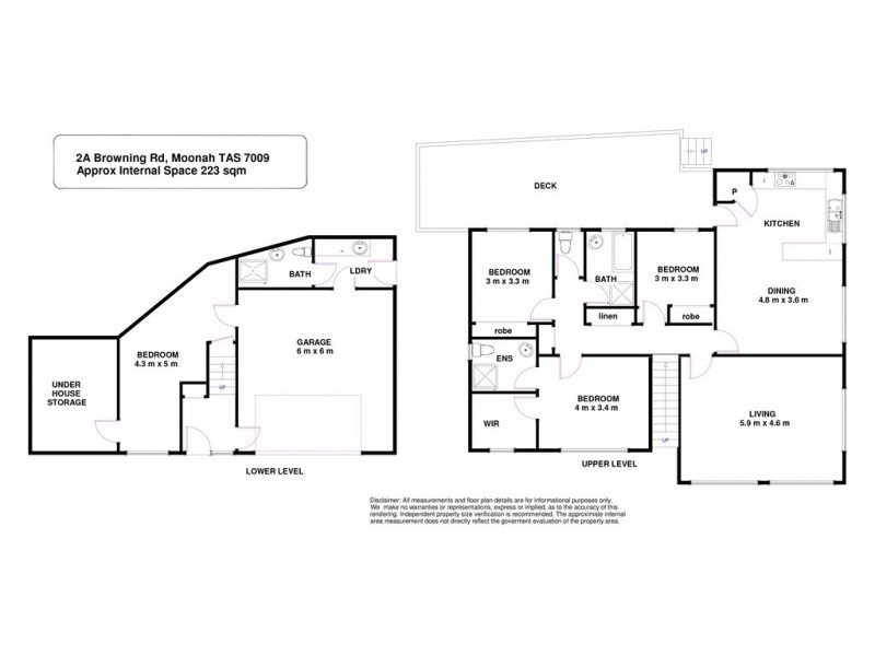 2a Browning Road, Moonah TAS 7009 Floorplan
