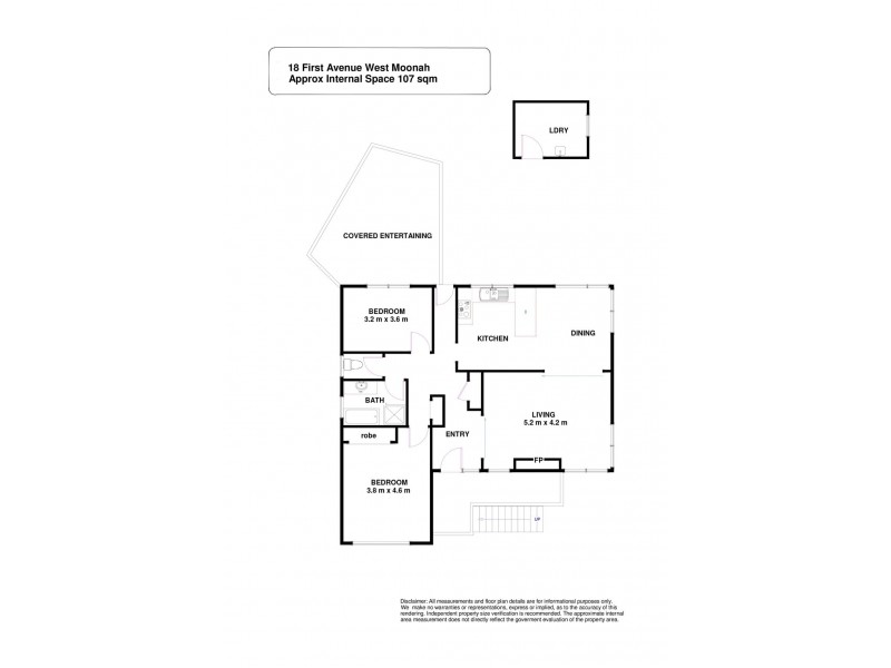 18 First Avenue, West Moonah TAS 7009 Floorplan