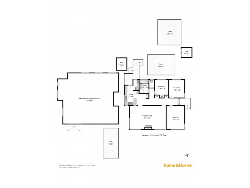 34 Topham Street, Rose Bay TAS 7015 Floorplan