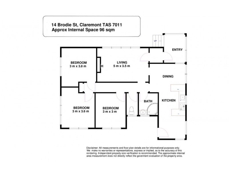 14 Brodie Street, Claremont TAS 7011 Floorplan