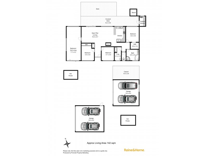55 Bangor Road, Opossum Bay TAS 7023 Floorplan