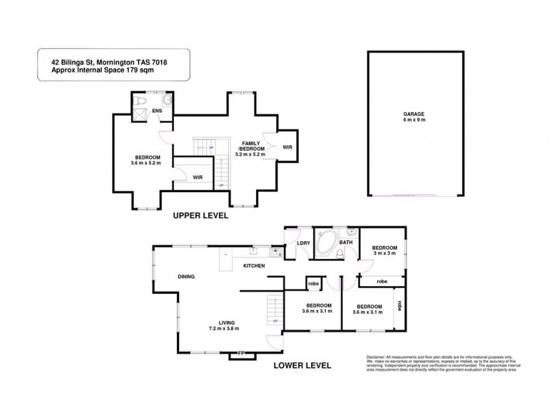 42 Bilinga Street, Mornington TAS 7018 Floorplan
