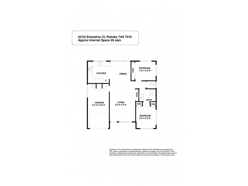 1 and 2/53 Emmaline Court, Rokeby TAS 7019