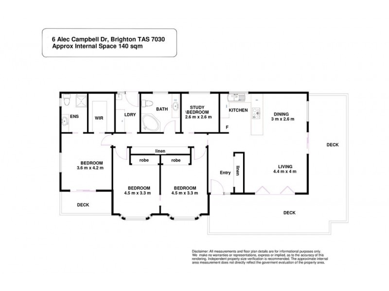 6 Alec Campbell Drive, Brighton TAS 7030 Floorplan