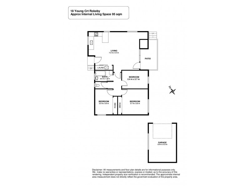 18 Young Court, Rokeby TAS 7019 Floorplan
