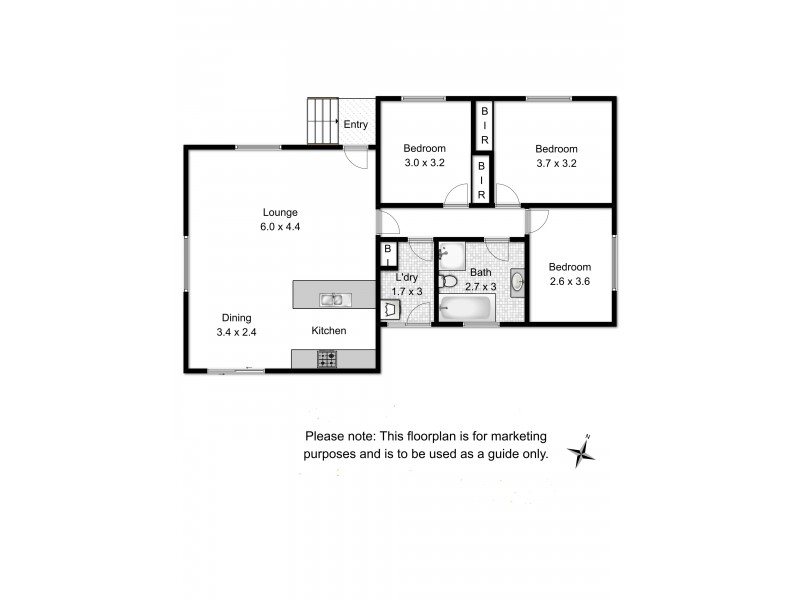 33 Joshua Street, Mornington TAS 7018 Floorplan