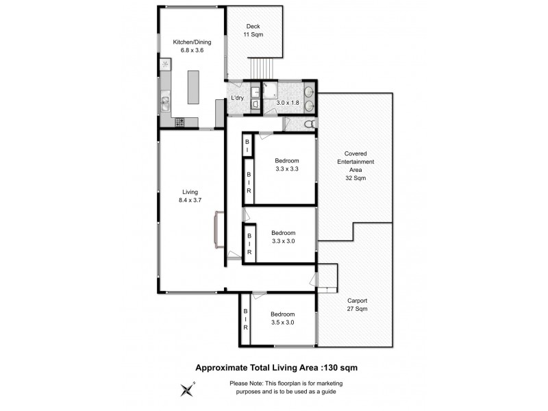 14 Yarram Street, Howrah TAS 7018 Floorplan