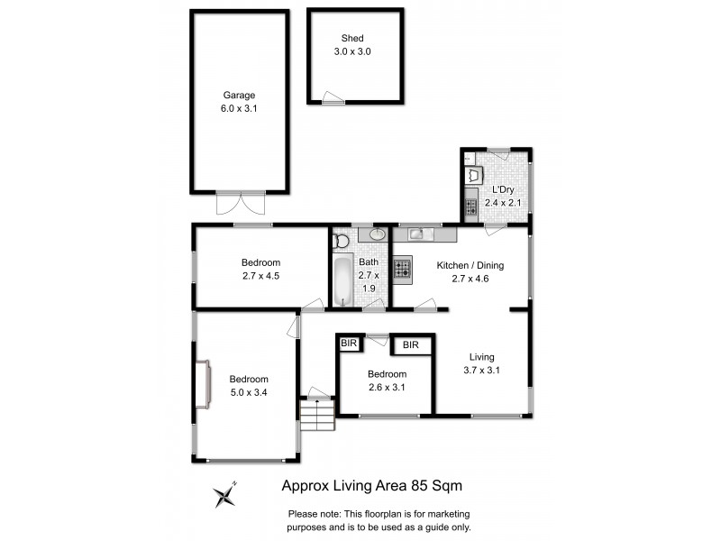 67 Jericho Road, Jericho TAS 7030 Floorplan