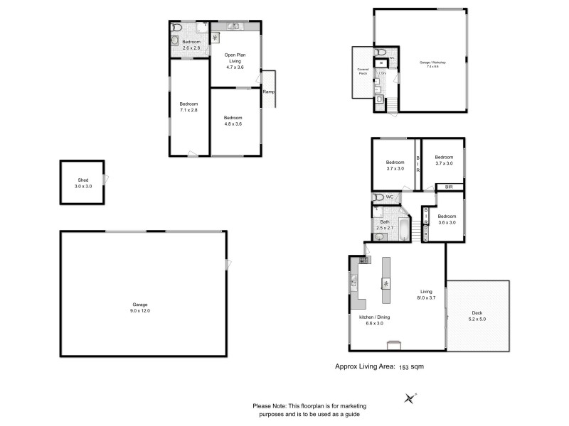 26 Barton Avenue, Triabunna TAS 7190 Floorplan