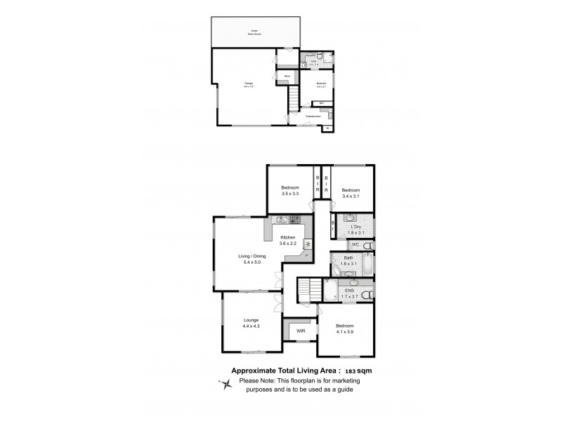1 Heron Court, Granton TAS 7030 Floorplan